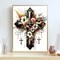 Diamond Art Kits for Adults, Cross Diamond Painting Kits for Beginners, 5D Full Drill Gem Art Paint with Diamonds Dots Crafts Kits for Home Decor Gift 12x16inch (Religion)